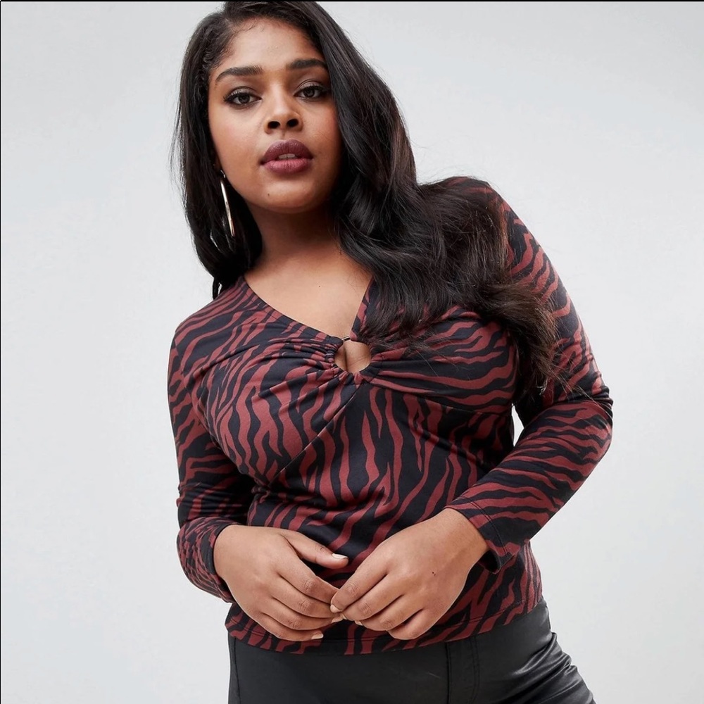 ASOS Animal Print Top